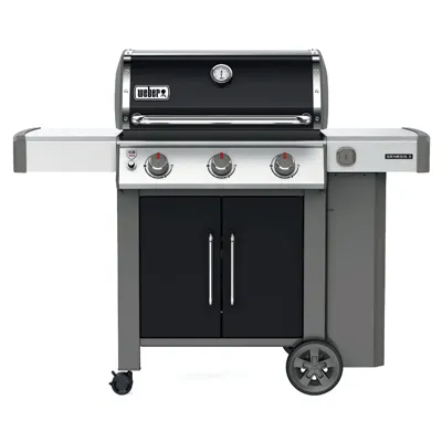 Weber Genesis II E-315 3 Burner Liquid Propane Grill Black